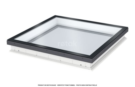 Fenêtre toit plat fixe 100x100 2