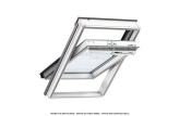 Fenêtre 134x140 VELUX - Rotation / Bois laqué blanc / Tout confort