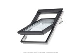 Fenêtre 134x140 VELUX - Rotation / Bois laqué blanc / Tout confort
