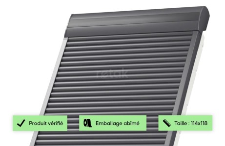 Volet roulant manuel VELUX 114x118 2