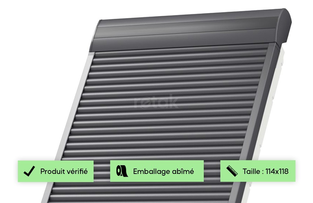 Zoom Volet roulant manuel VELUX 114x118