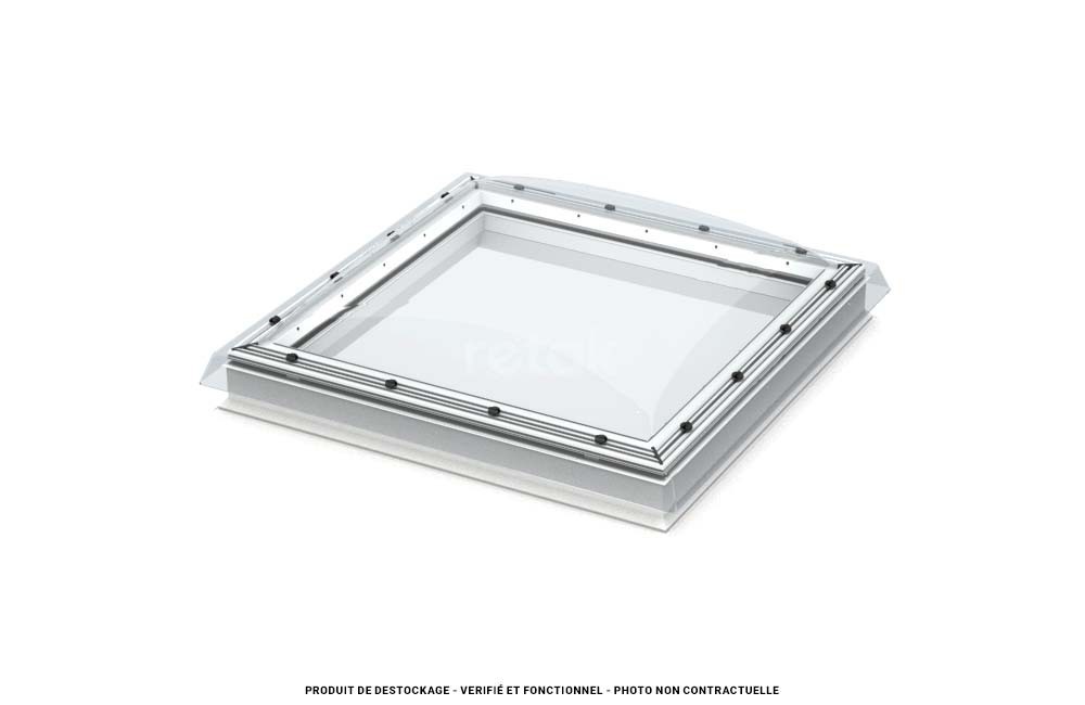 Fenêtre toit plat fixe acrylique 60x60 VELUX