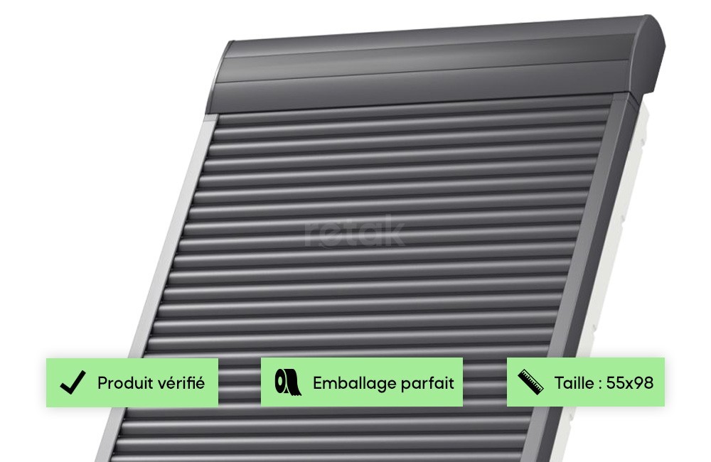 zoom Volet roulant électrique 55x98 VELUX