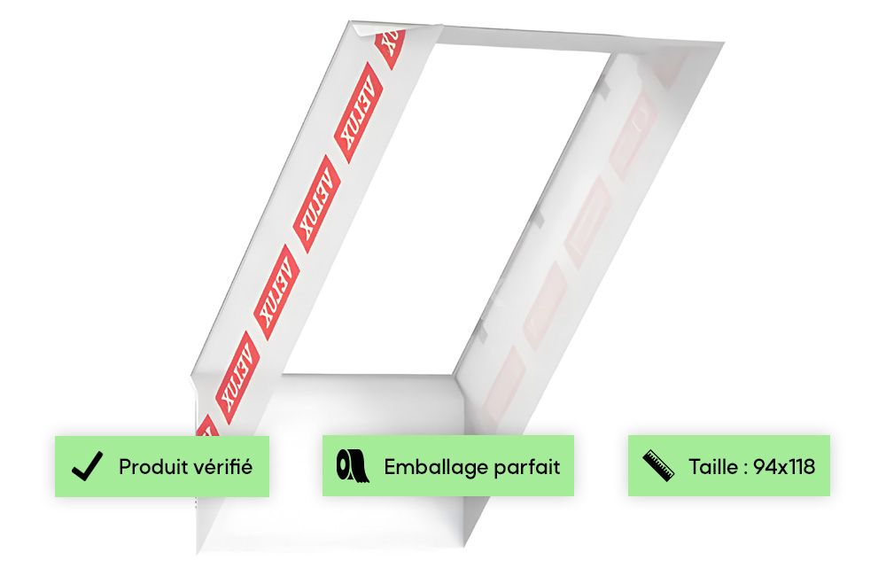Collerette pare-vapeur 94x118 VELUX - emballage parfait