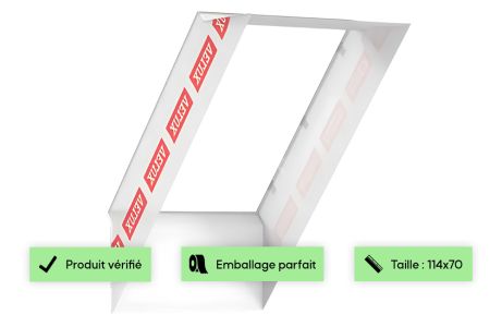 Collerette VELUX pare-vapeur 114x70 2
