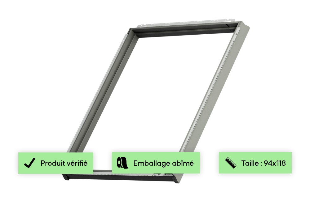 Bloc isolant 94x118 VELUX - emballage abîmé