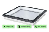 zoom Fenêtre toit plat fixe 100x100 VELUX zoom Fenêtre toit plat fixe 100x100 VELUX