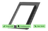 Zoom Raccord VELUX ardoises - 78x140 - EDL MK08 - Gris
