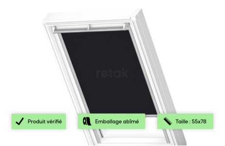 Store occultant noir velux - 55x78 - CK02 2
