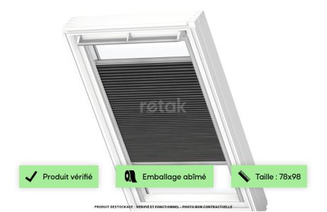 Store velux occultant et isolant 78x98 - VKI / VES / V21 - Noir 2