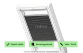 Store velux occultant et isolant 78x98 - VKI / VES / V21 - Noir