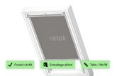 Store velux occultant - VKI / VES / V21 - 114x118 - Gris