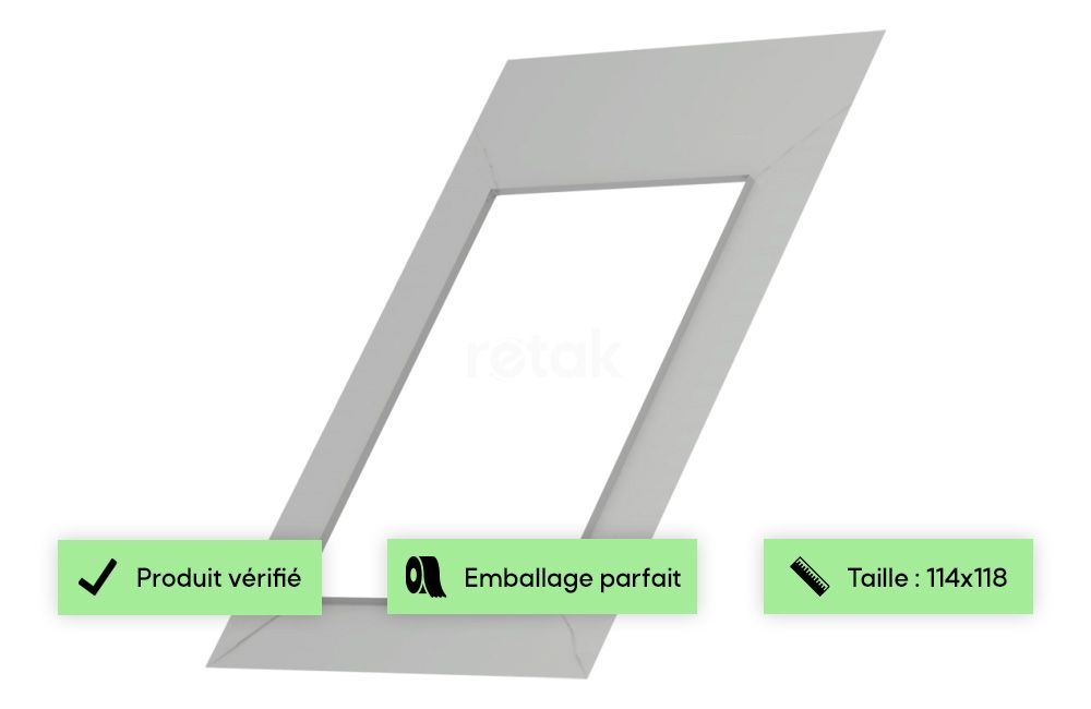 Emballage parfait - Collerette d'étanchéité VELUX 114x118