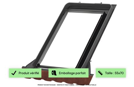 Raccord 55x70 VELUX - EDW CK01 Rouge brun 2