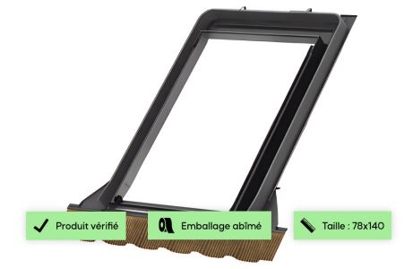 Raccord 78x140 VELUX - Ocre jaune - EDW MK08 2