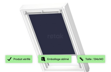 Store occultant velux UK08 134x140 bleu foncé 2