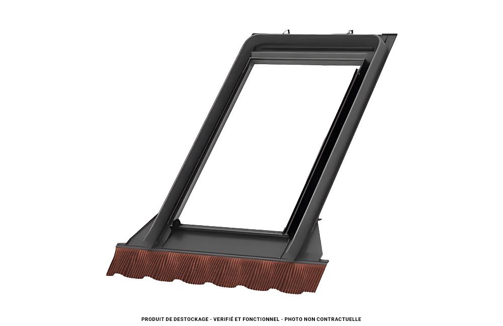 Raccord étanchéité VELUX - EDJ MK06 - Rouge-brun