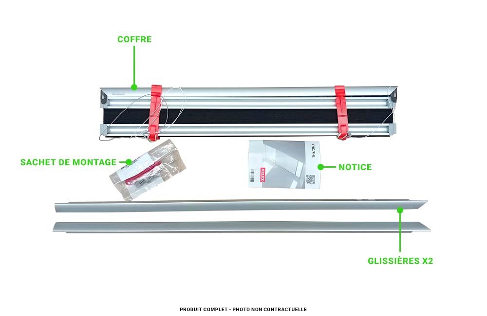 Contenu store occultant et isolant velux