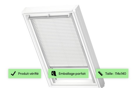 Store vénitien blanc VELUX - PAL SK08 2