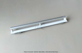 Barre de manœuvre V22 VELUX - Largeur MK - Polyuréthane blanche