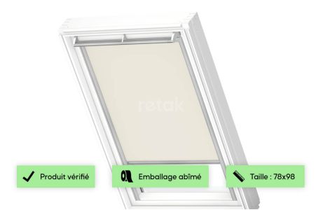 Store occultant beige VELUX - DKL 1 / 304 / M04 2