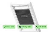 Store occultant et isolant noir VELUX - FHC 7 / 804 / U04