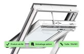 Fenêtre solaire 114x118 VELUX - GGU SK08 - Rotation / Polyuréthane / Tout confort