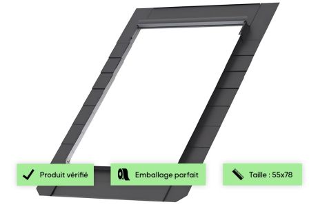 Raccord pose encastrée 55x78 VELUX - EDN C02 0000 2