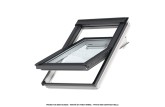 Fenêtre 78x98 VELUX - GGL MK04 - Rotation / Bois laqué blanc / Confort