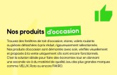 Explications produits d'occasion