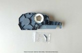 Embout complet droit coffre volet roulant VELUX V21