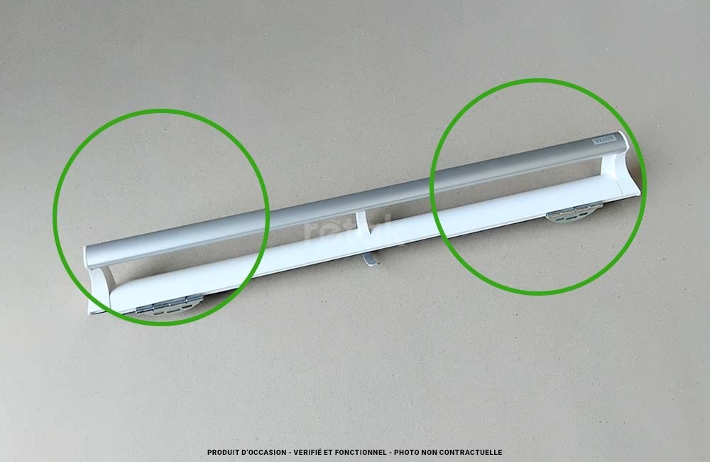 Barre de manœuvre V22 VELUX - Largeur MK - Polyuréthane blanche