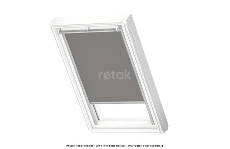Store velux occultant - VKI / VES / V21 - 134x98 - Gris