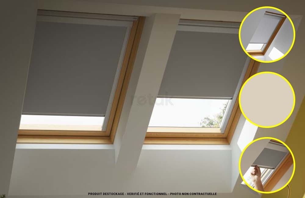 Image illustrative store occultant velux