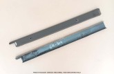 Profilés court ouvrant GGL VES VELUX - Hauteur 04