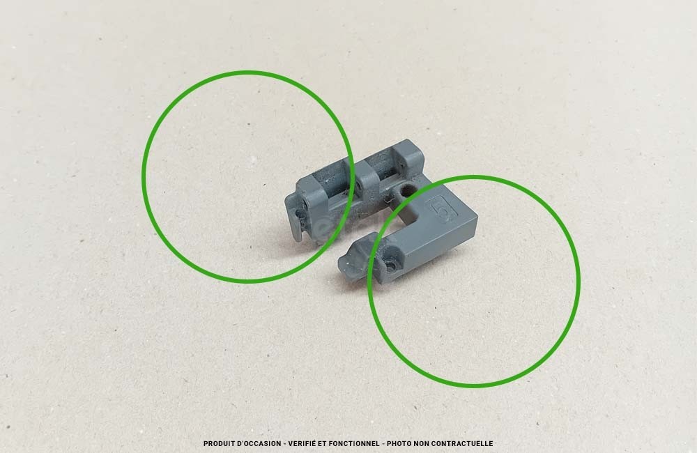 Embout haut droit glissière volet VELUX V21