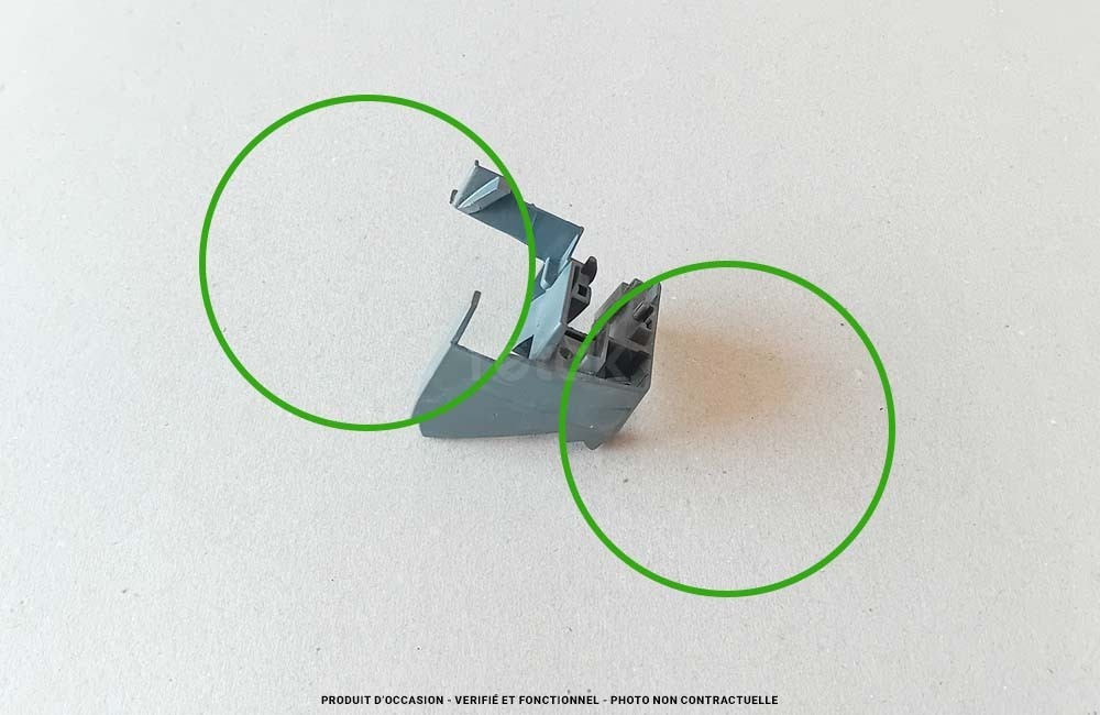 Embout glissière haut gauche volet roulant VELUX V22