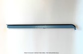 Glissière gauche volet roulant VELUX - V22 - Hauteur 06