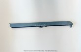 Glissière droite volet roulant VELUX - V21 - Hauteur 04
