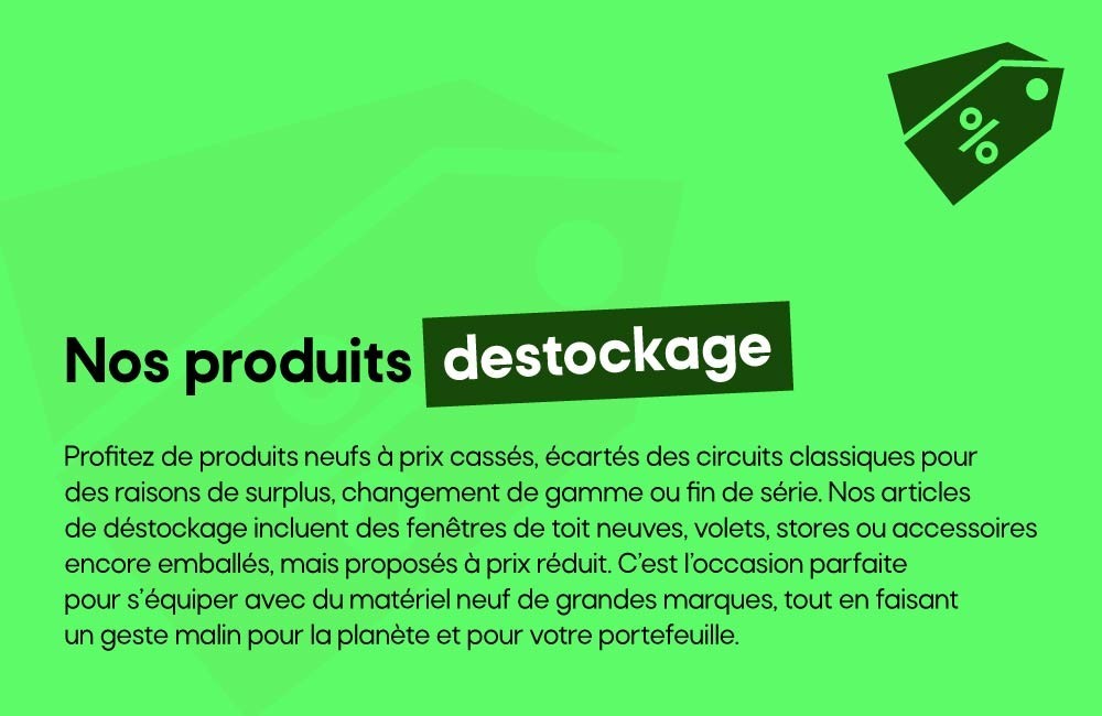 explication produit de déstockage sur retak