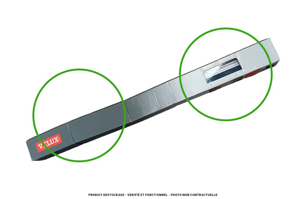 Emballage abîmé Store velux occultant 78x118 MK06 - Bleu foncé