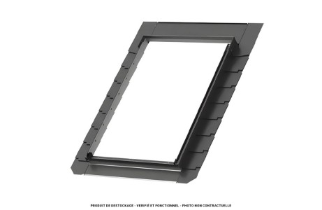 Raccord VELUX ardoises - 78x140 - EDL MK08 - Gris
