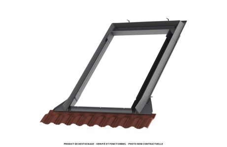 Raccord remplacement VELUX Rouge-brun - 78x140 - EW MK08