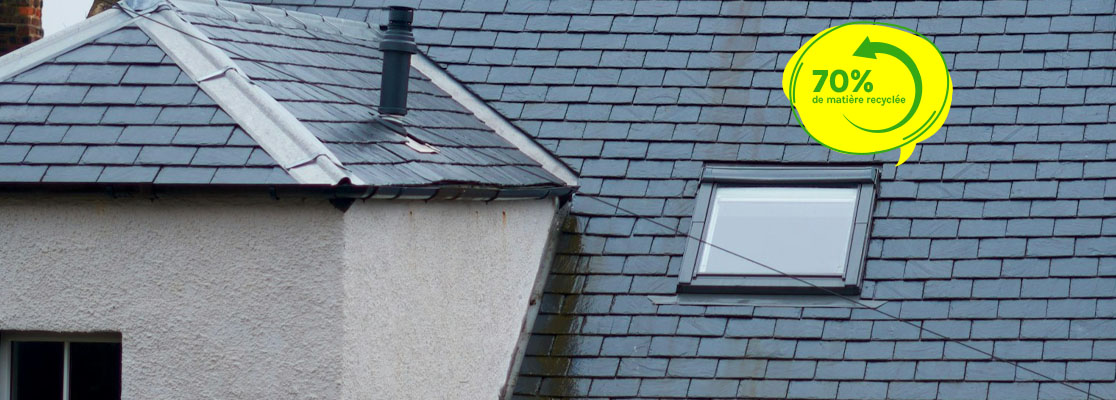 70 pourcent de matiere recyclee