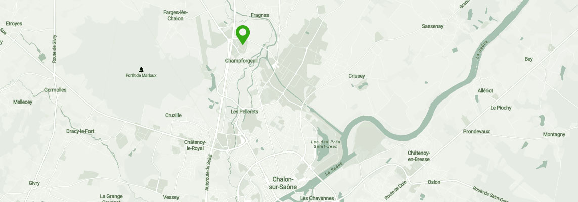 localisation du point de collecte