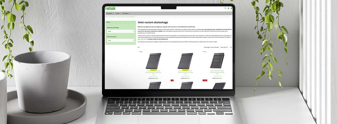 page destockage volet roulant