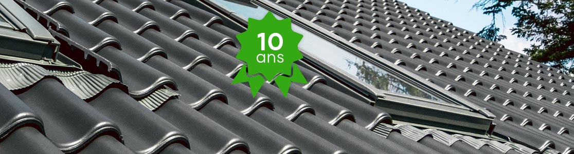 garantie 10ans sur fenetre et raccord