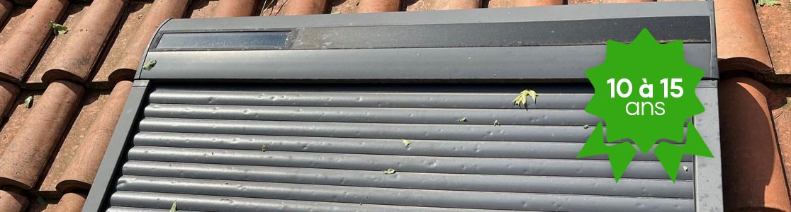 durée de vie volet roulant