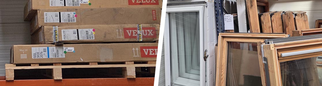 fenetre de toit destokage et reconditionnée