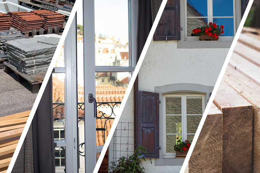 photo matériaux non acceptés